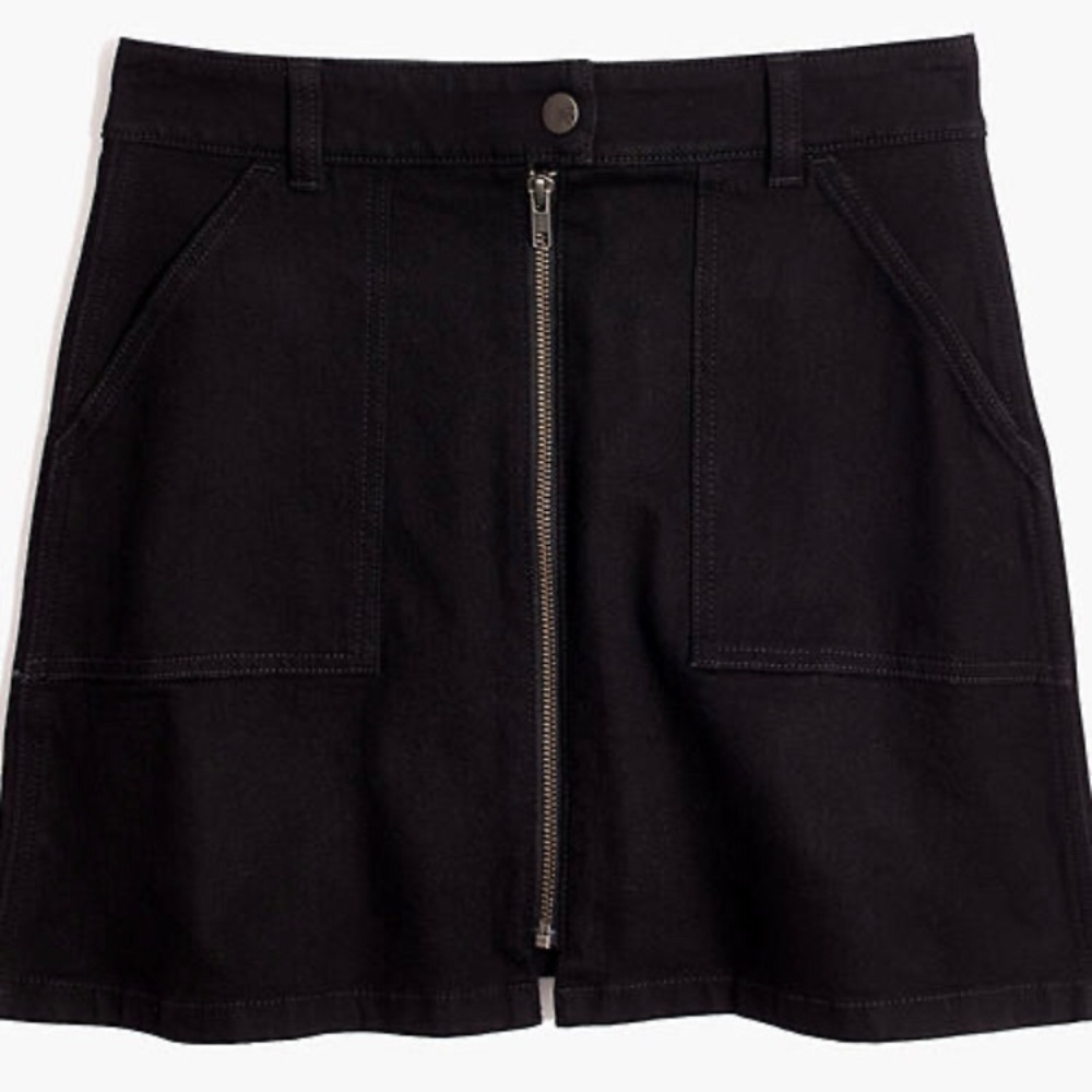 Madewell High Waisted Jean Skirt - 31